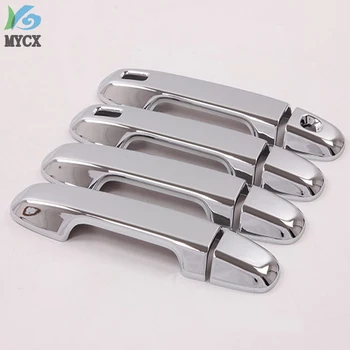 

ABS Chrome Side Door Handle Cover Trim For Subaru New FORESTER 2018 2019 Car Styling Accessories 8pcs