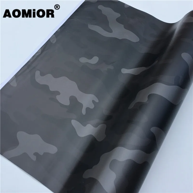 Black Camo Vinyl Wrap (21)