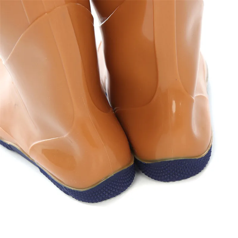 Waders para a Pesca Pant + Botas Alto-salto Espessamento Impermeável Botas Macias Camuflagem Caça Peixe Pesca Waders 0.65mm Pvc 22 Roupa de pesca tipo Wader