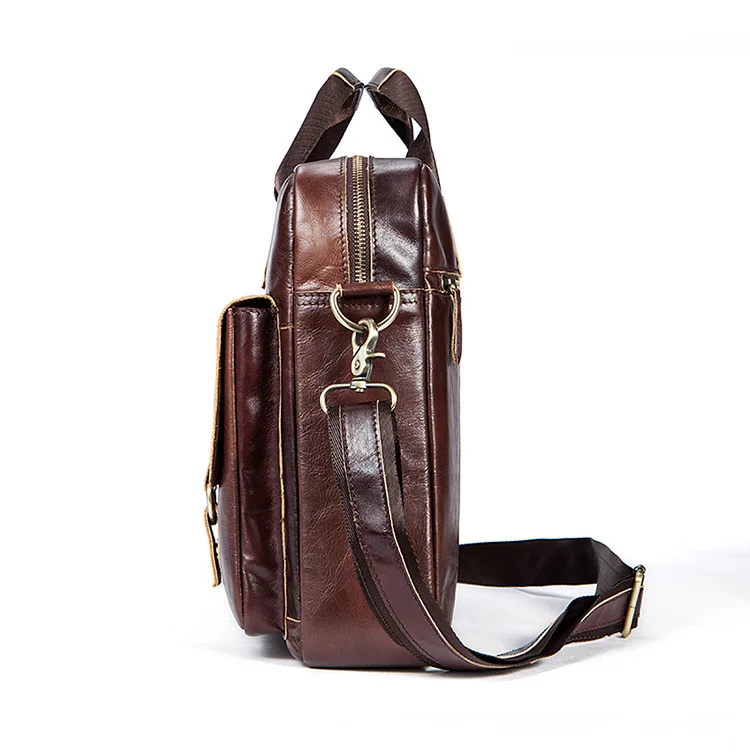 Genuine Leather Bag Men Briefcase Leather Laptop Computer Bag Office Business Handbag Coffee Messenger Bag Bolso Hombre Maleta Genuine Leather Bag Men Briefcase Leather Laptop Computer Bag Office Business Handbag Coffee Messenger Bag Bolso Hombre Maleta