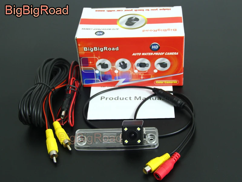BigBigRoad Car Rear View Camera For Toyota Land Cruiser Prado LC150 J150 ( Asia Version No Spare Wheel On Door) innova 2013-2015 (2)