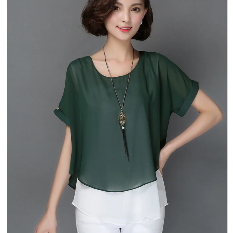 

chemise femme 2018 pink women blouses xxxl plus size chiffon blouse white shirt women tops blusas camisas femininas ropa mujer