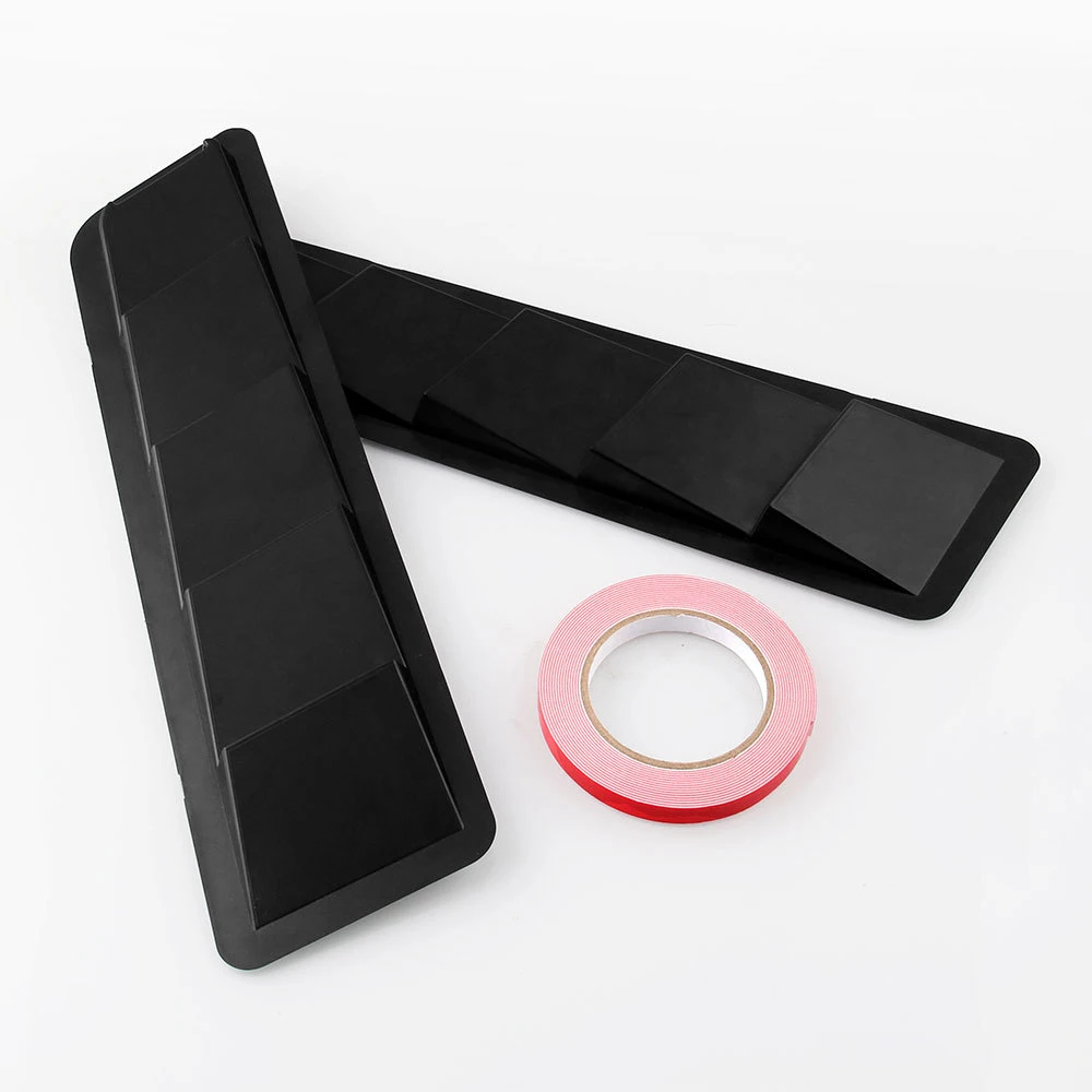 

1 Pair Side Louvers Engine Hood Refitting Car Stickers Air Vent Car Styling Exterior Wind Net Accessory Decoration Sticker