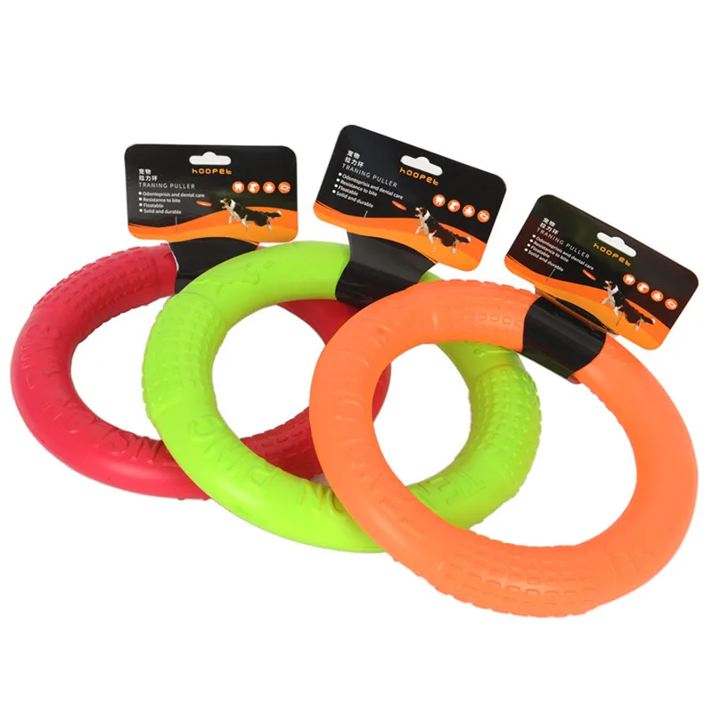 

1Pcs Pet Toys for Big Dogs Resistant To Bite EVA Circle Design Dog Toy Teeth Cleaning Chew Training Intelligenc Toy Pet Supplies