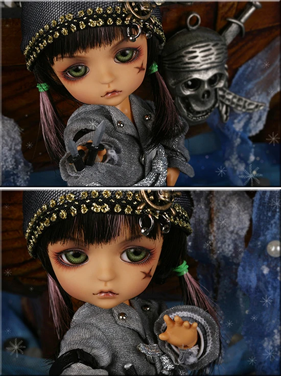 フラッシュセール Bjd 1 8 最高品質のベビードール 無料のメイクと目 海賊モンキートレジャーアイランド タンリーアホットおもちゃ 子供向けの最高のリキャストギフト Bjd 1 8 Toys Free Shipping1 8 Bjd Aliexpress