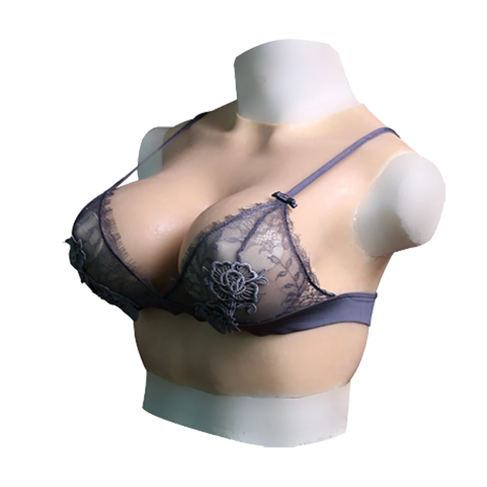 Freeme силиконовые груди круглый воротник короткая версия F чашки для Corssdresser и