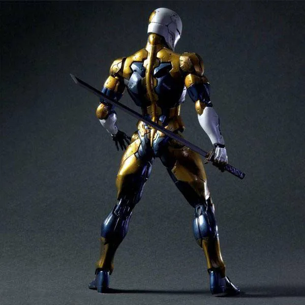 Play Arts Metal gear Solid Gray Fox фигурка модель игрушки 24 см