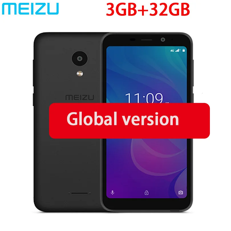 Meizu C9 Pro M9C смартфон с четырехъядерным процессором, 3 ГБ, 32 ГБ, 5,45 дюйма, полный экран, 3000 МП камера, мАч, мобильный телефон