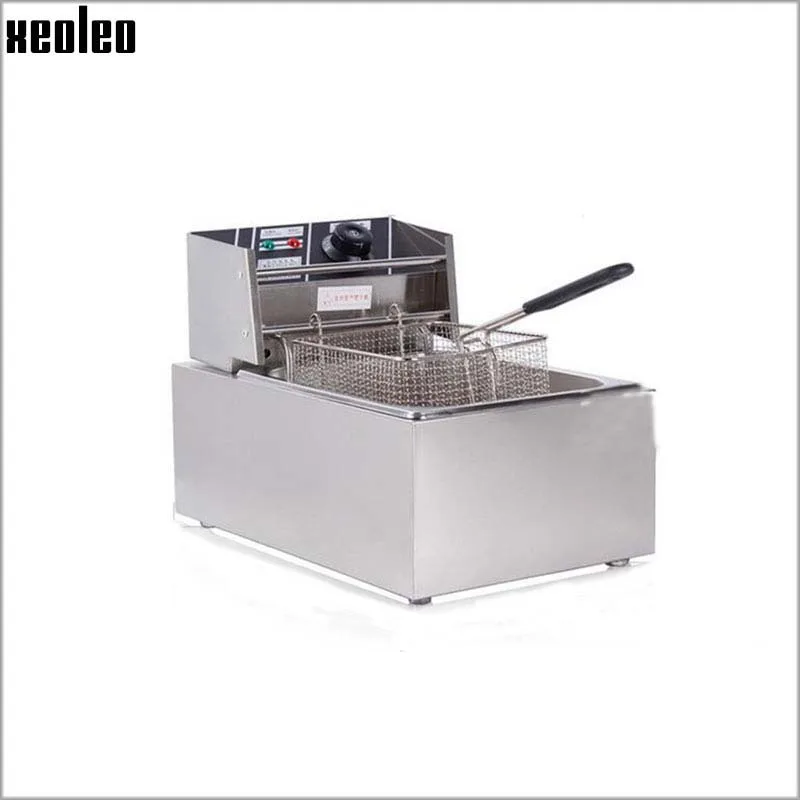 XEOLEO 6L Electric Deep Fryer 2500W Commercial Fryer French fries maker