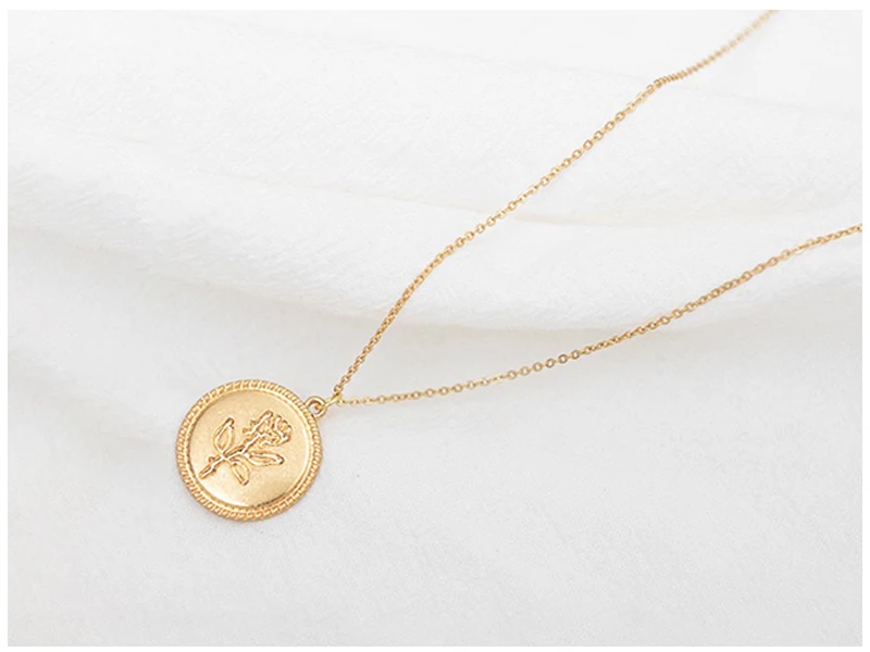 Rose Flower Necklace  (2)