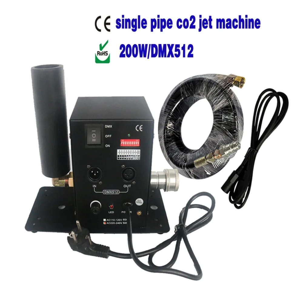 

1pc CO2 Jet Machine Stage Effect,Stage Light CO2 Volumn Jet Machine,6m Gas Hose,DMX512 Party KTV Wedding Disco DJ Co2 Gun