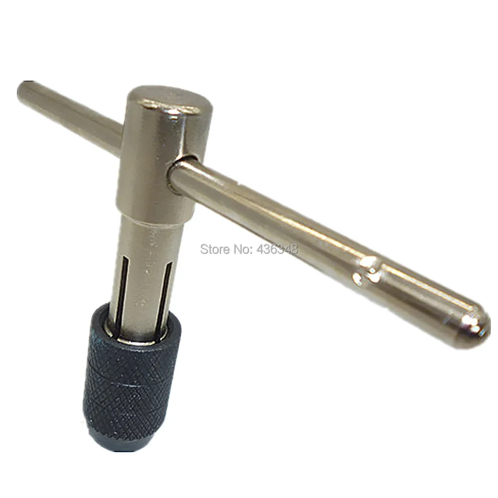 T Bar Handle Tap Wrench M5 M8 3/16" 5/16" T Type Screw Tap Holder Hand Reamer T Handle Tap