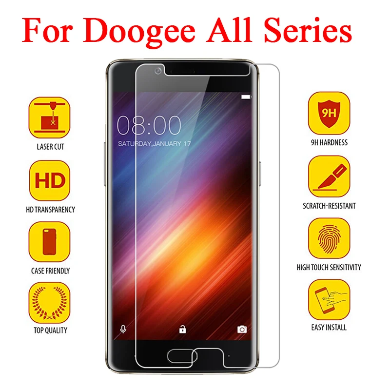 

Protective Glass For Doogee Y8 X20 S60 Lite B17000 X30 X10 Mix X9 Pro Y6 F5 X5 Max S 60 Y 8 X 20 30 10 9 Screen Tempered Protect