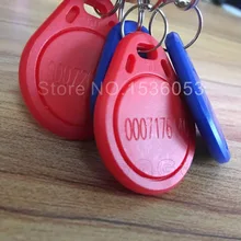 1500 шт./пакет 125 кГц RFID Близость EM пропуск брелки электронные ключи безопасности брелки для ключей для контроля доступа посещаемости времени