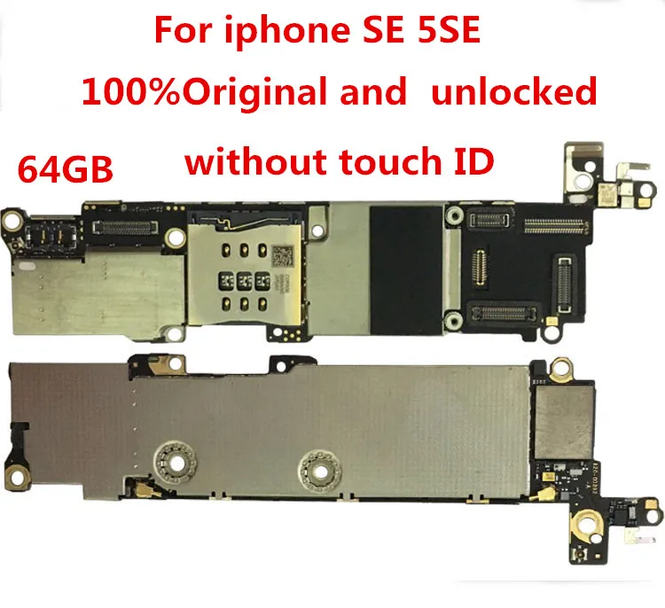 

Gift+100% Original Motherboard For iPhone SE 64GB Unlocked and without Touch IDfor iphone 5SE IOS Logic board+TOOL
