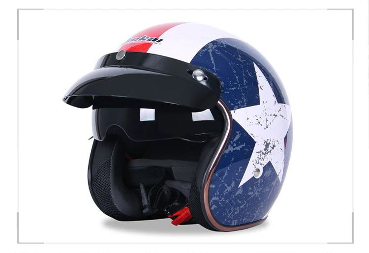 JIEKAI Motorcycle Helmet For Harley (9)