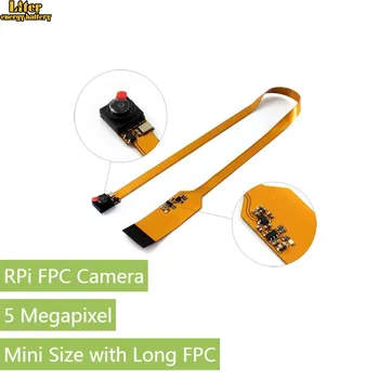 

Waveshare Raspberry Pi Camera Module, 5 megapixel OV5647 sensor,supports Raspberry Pi A+/B+/2B/3B/3B+, Mini Size with Long FPC
