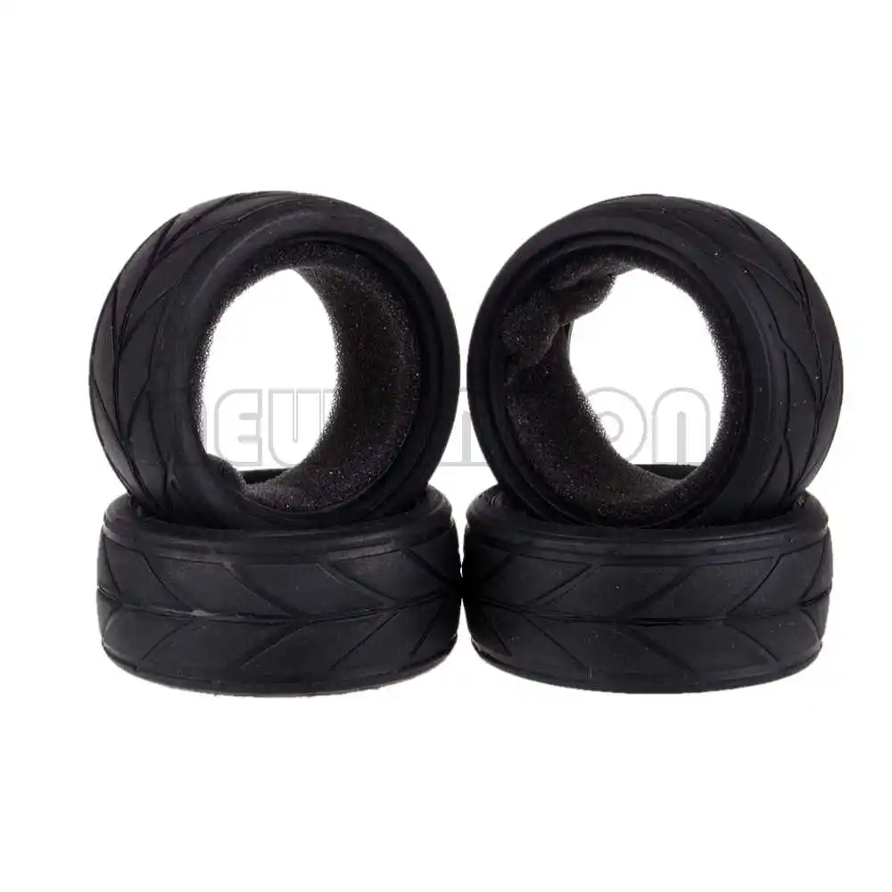 

NEW ENRON 1/10 RC Scale 4PCS On-Road Model Car 26MM Rubber Tires High Grip Tyre 6081