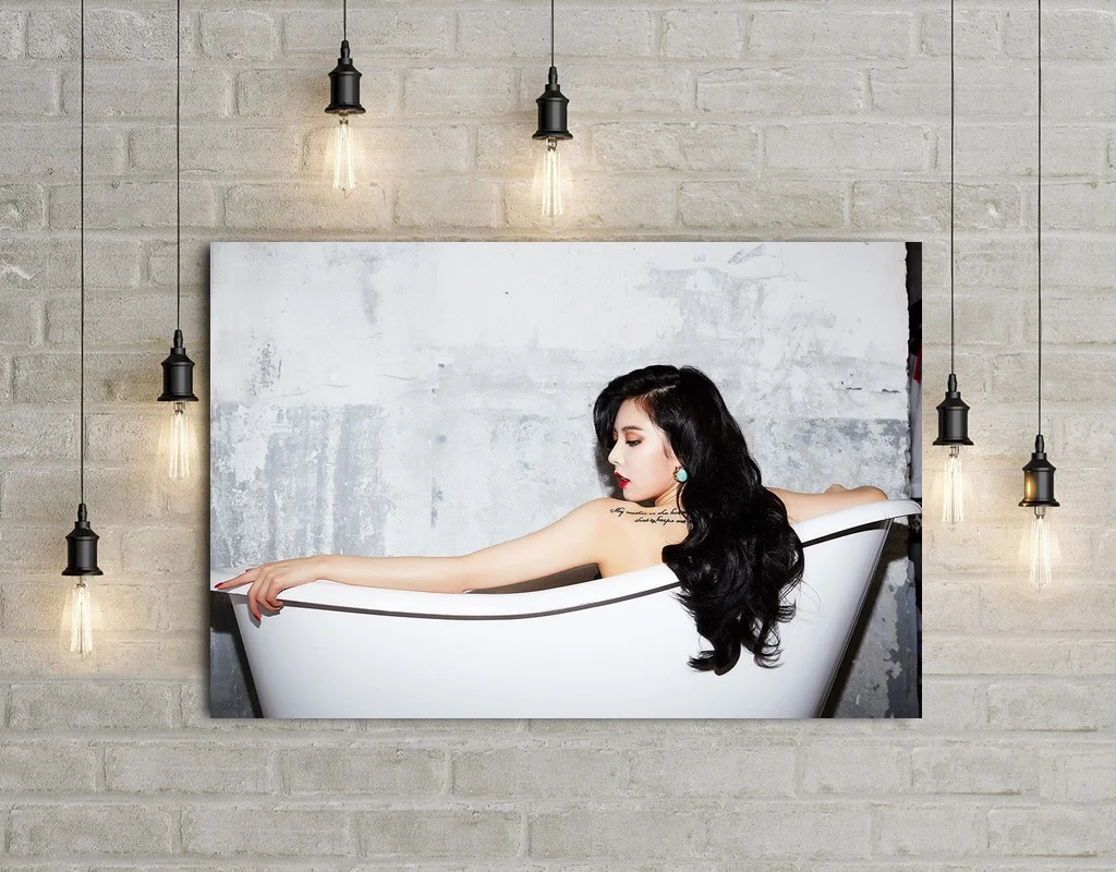 

Kim Hyuna 4Minute Art Silk Poster Prints Home Wall Decor Painting