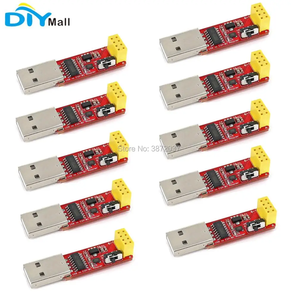 USB to ESP8266 ESP-01S Serial Wifi Wireless Adapter Module TTL CH340G Driver