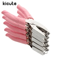 Kicute Modern Hand Punch Hole Punch For Home Decoration Scrapbooking Tools Paper Hole Puncher Office School Binding Supplies
