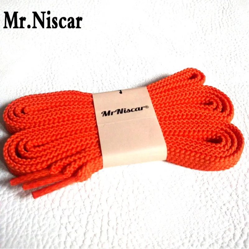 

Mr.Niscar 2 Pair Double Layer Thick Flat Shoelaces Brands Casual Sneaker Polyester Shoe Laces String Fashion Colored Shoelaces