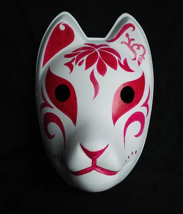 Hotarubi No Mori E, ручная роспись, маска в лес пожарных, светильник в японском стиле, косплей, ПВХ пластик, лиса, маска на все лицо - Цвет: mask 6