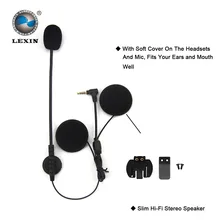 Бренд лексин гарнитура и закрепить комплект Интимные аксессуары для lx-r6 Bluetooth Шлем переговорные Интерком разъем для наушников