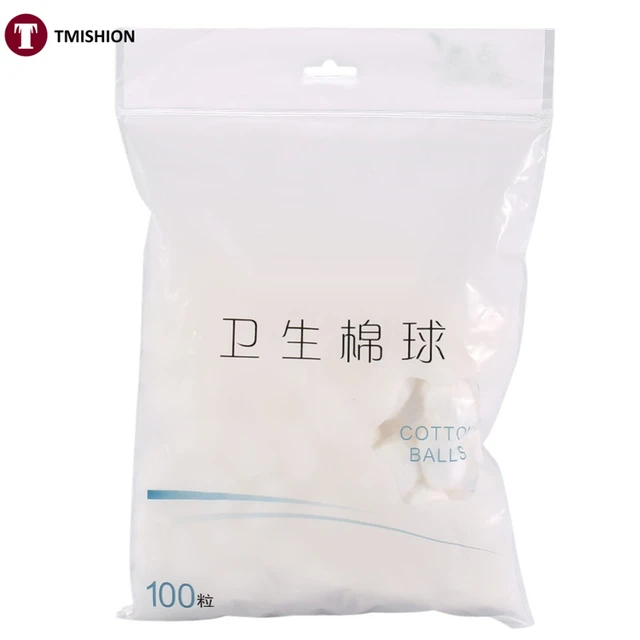 100pcs makeup remover wipe cotton balls cosmetic cotton ball pad 100pcs makeup remover wipe cotton balls cosmetic cotton ball pad