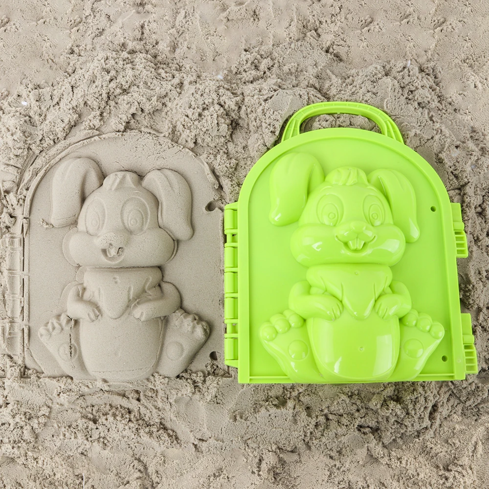 Забавный пляжный песок игра 3D мультфильм Формочки в виде пингвинов пляж снег модель песка Детский Детские игрушки открытый пляж Playset