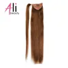 ALI BEAUTY 60g Thick Human Hair Ponytail Wrap Around Horsetail Clips-In Straight Machine Made Remy Hair ► Photo 3/6