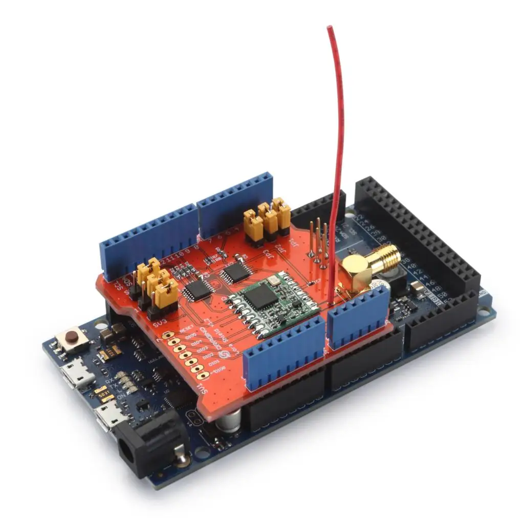 Беспроводной дальний щит Aihasd Lora для Arduino Leonardo UNO Mega2560 Duemilanove 868 МГц/915 МГц/433