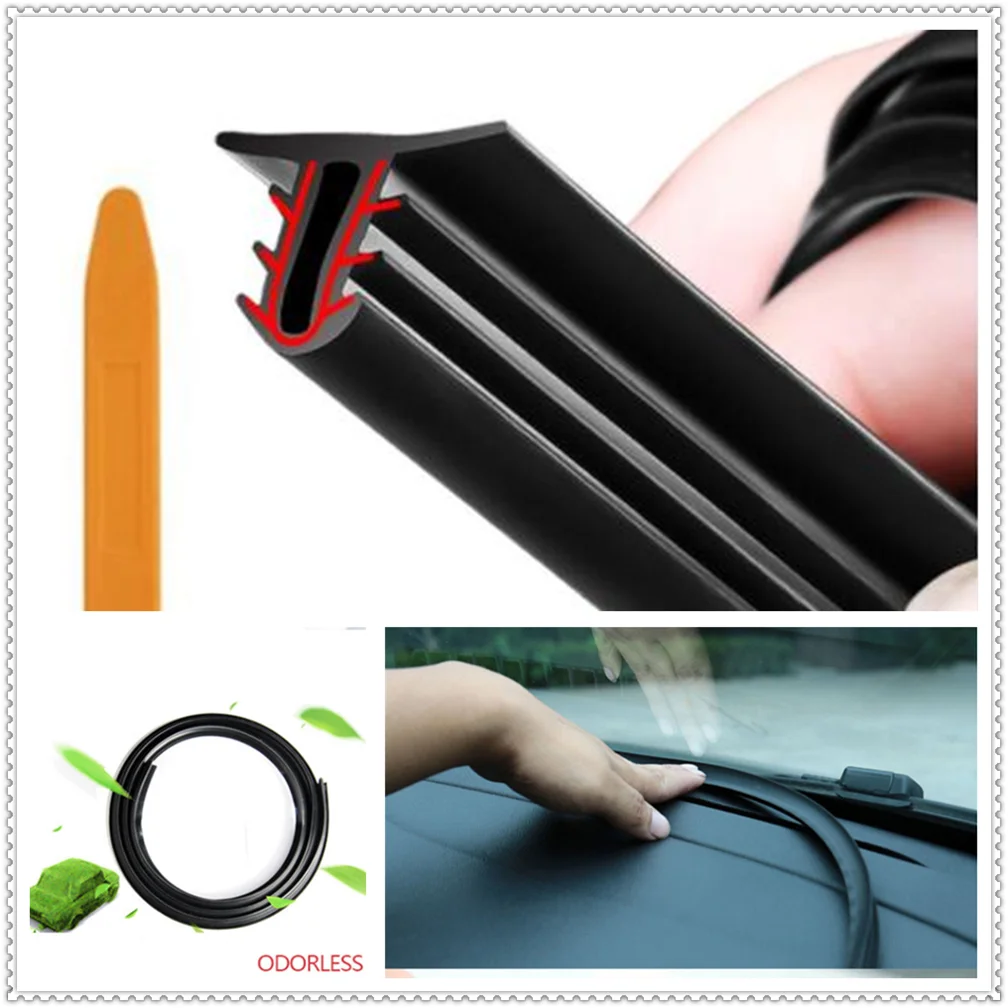 

Car Dashboard Strip Sealing Rubber line plastic for Toyota V Hilux Land Cruiser Avanza Carina Celica Corona