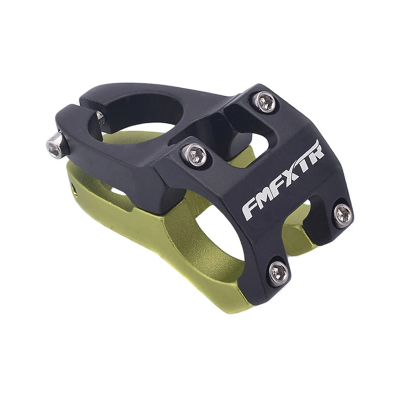 FMF велосипедный ствол 31,8 мм алюминиевый сплав Высокопрочный CNC полые велосипедные стволы горные MTB - Цвет: Black Green