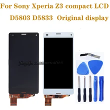 4.6“ Original display For Sony Xperia Z3 compact LCD touch screen digitizer replacement for Z3 mini D5803 LCD Screen component 4.6“ Original display For Sony Xperia Z3 compact LCD touch screen digitizer replacement for Z3 mini D5803 LCD Screen component
