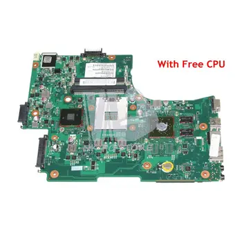 

NOKOTION V000218140 MAIN BOARD For Toshiba Satellite L655 L650 Laptop Motherboard HM55 DDR3 HD5470 Video Card Free CPU