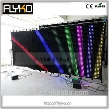 2 светодиодный x 5 м складной светодиодный сценический фон