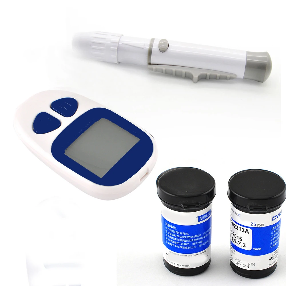 

Glucose meter household Blood glucose meter glucose meter not coding fast measuring instrument diabetes AH-506