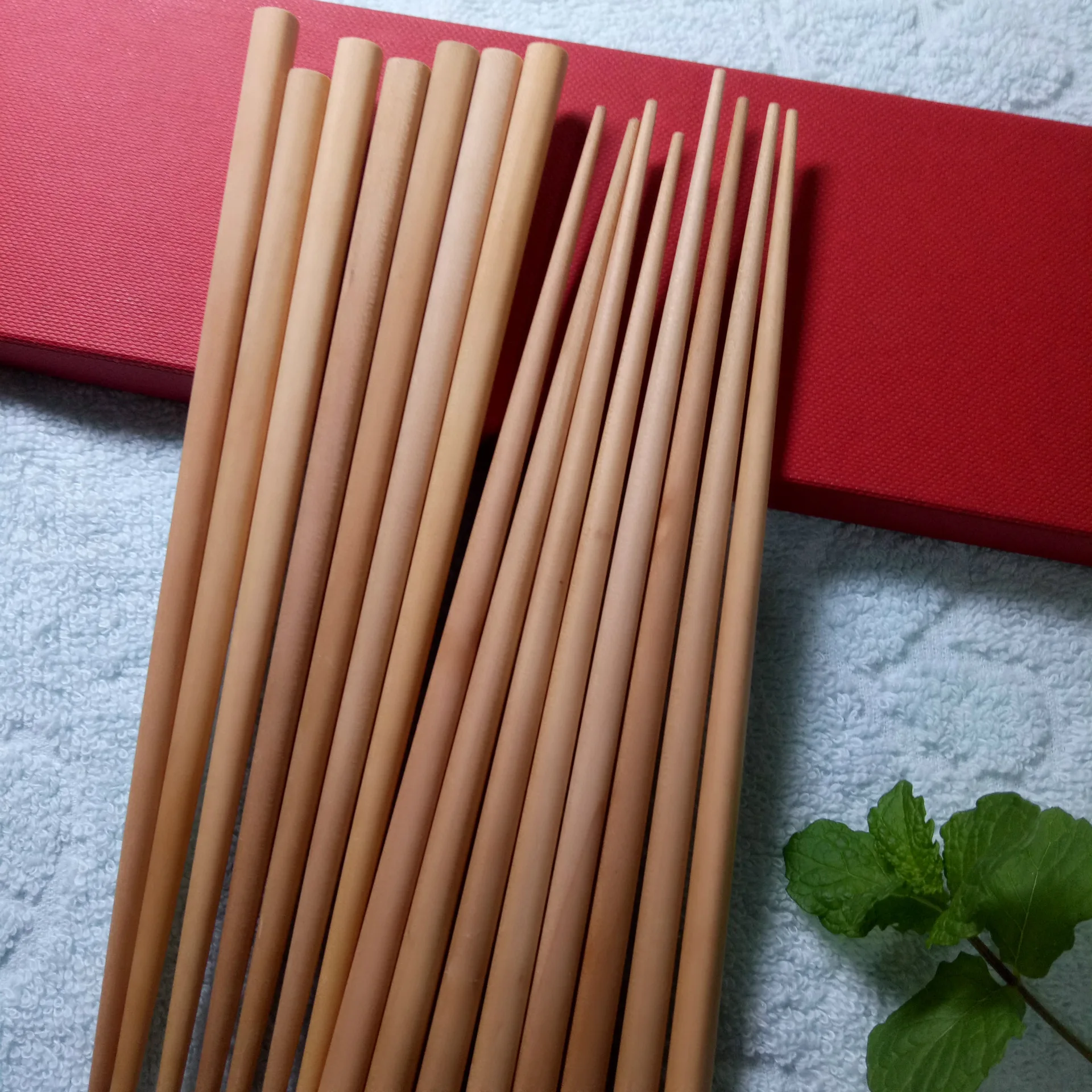 

5pair/set Eco-friendly Chopsticks Wooden Sushi Food Sticks Household Mildew Tableware Disinfection Kitchen