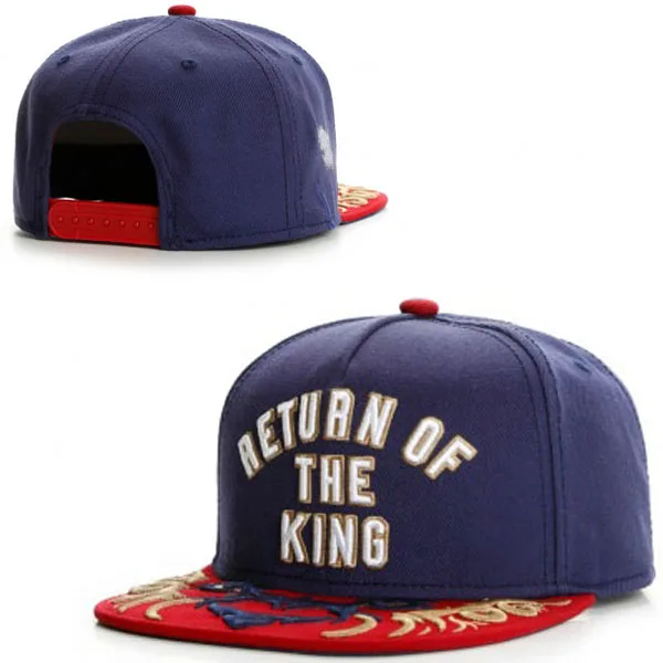 PANGKB Фирменная Кепка RETUN OF THE KING с 3D вышивкой gorras хип-хоп snapback, Кепка для мужчин и женщин для взрослых, Уличная Повседневная Кепка-бейсболка от солнца - Цвет: 1