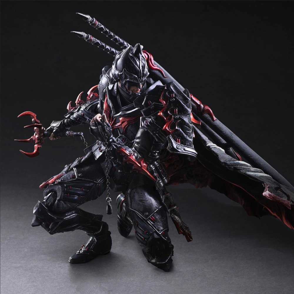 PLAY ARTS KAI DC Comics Justice League Batman Timeless Bushido PVC Action Figure Collectible Model