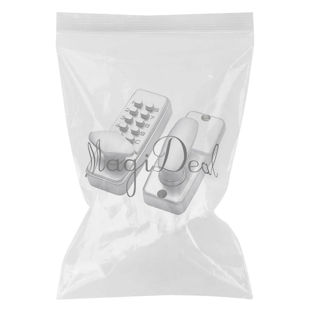 D Digital Keypad Entry Code Combination Keyless Setting Lock for Door - Located On Door Knob Suitable for Offices Classrooms