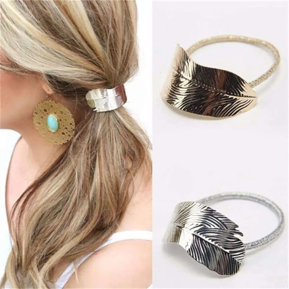 

1 Pc Women Girl Artificial Pearl Beads Rope Fashion Elastic Hair Band Accessories Hot to Spread the Goods Wholesale Korean-Style