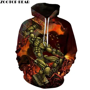 

Beat The Hole Men Hoodies Game Movie 3D Print Spring Pullover Sweatshirts Sleeves Casual Tracksuits Drop Ship Tops ZOOTOP BEAR