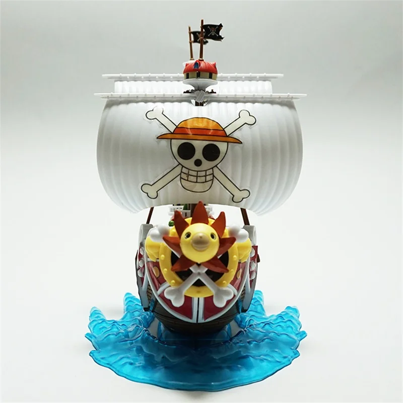 Одна деталь тысяча, солнечный лодка игрушечных пластиковых экшн фигурок из фигура японского аниме Аниме фигурки собраны в штучной упаковке Модель Коллекция игрушек Рождественский подарок QB172