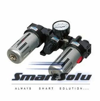 

Free Shipping Airtac 1/2'' BC4000 Air Source Treatment Unit Regulator+Filter+Lubircator Three Units 5pcs In Lot