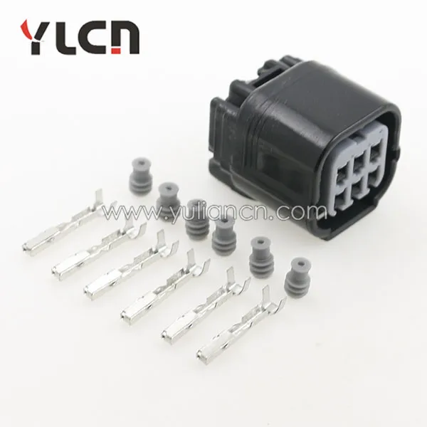 Free shipping 6 Pin Female Sealed Waterproof Electrical Auto Connector