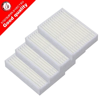 

4pcs/lot Robot Vacuum Cleaner Parts HEPA Filter for Panda X600 pet Kitfort KT504 Robotic