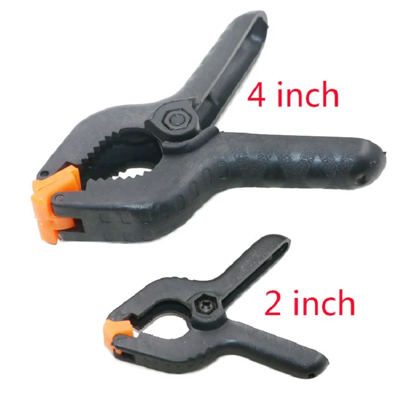 

Plastic Background Clips Nylon Woodworking Fixing Spring 2" 4" A Type Mini Type