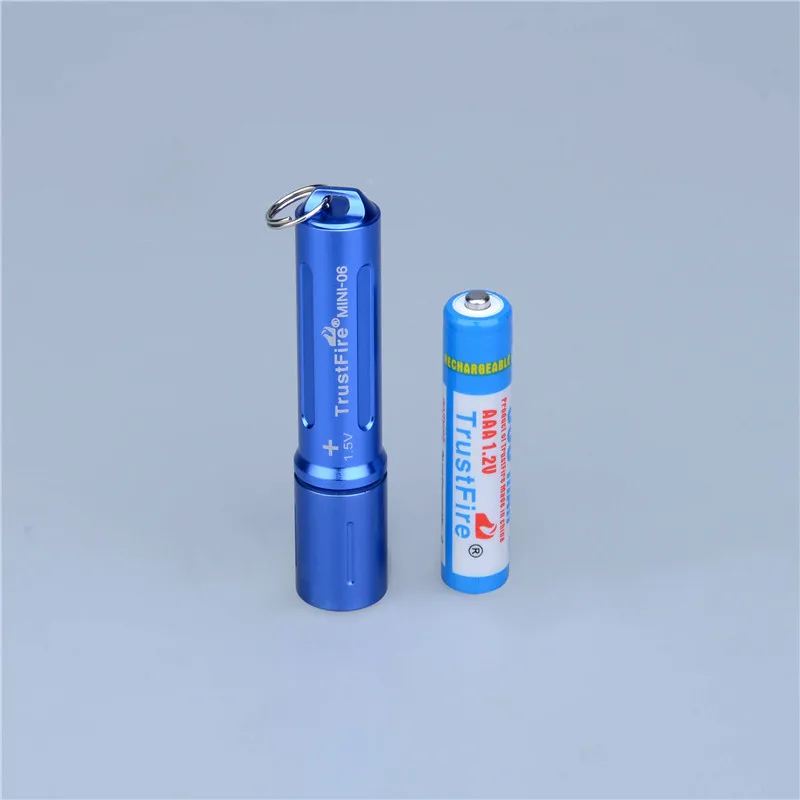 Trustfire Mini 06 CREE Led 90 люмен брелок светодиодный фонарик карманный фонарь с батареей AAA